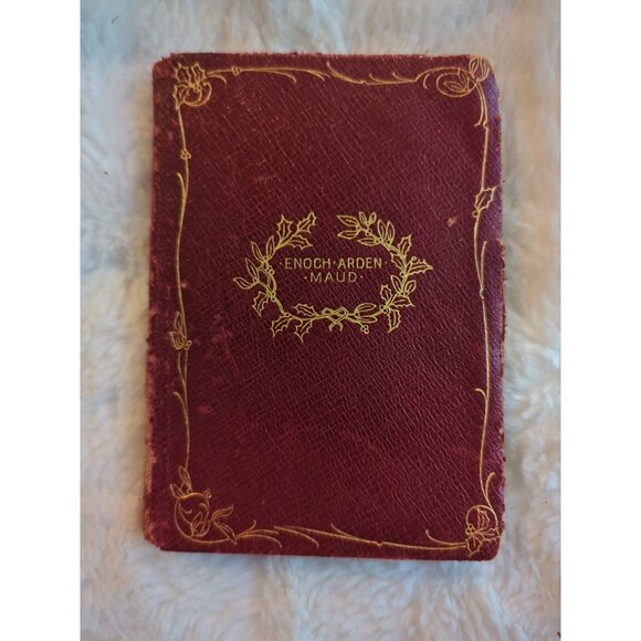 Other - Enoch Arden And Maud Alfred Lord Tennyson Red Leather Putnams Sons Ariel Booklet
